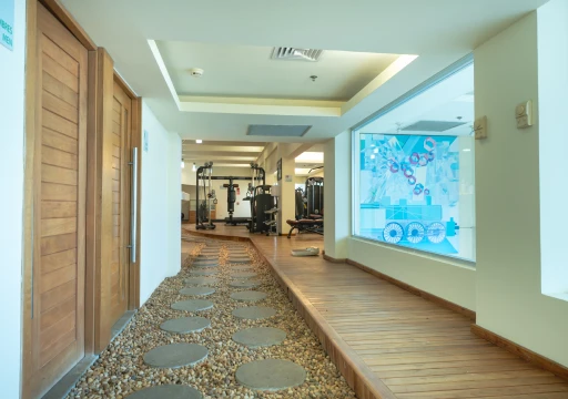 Pasillo de habitaciones