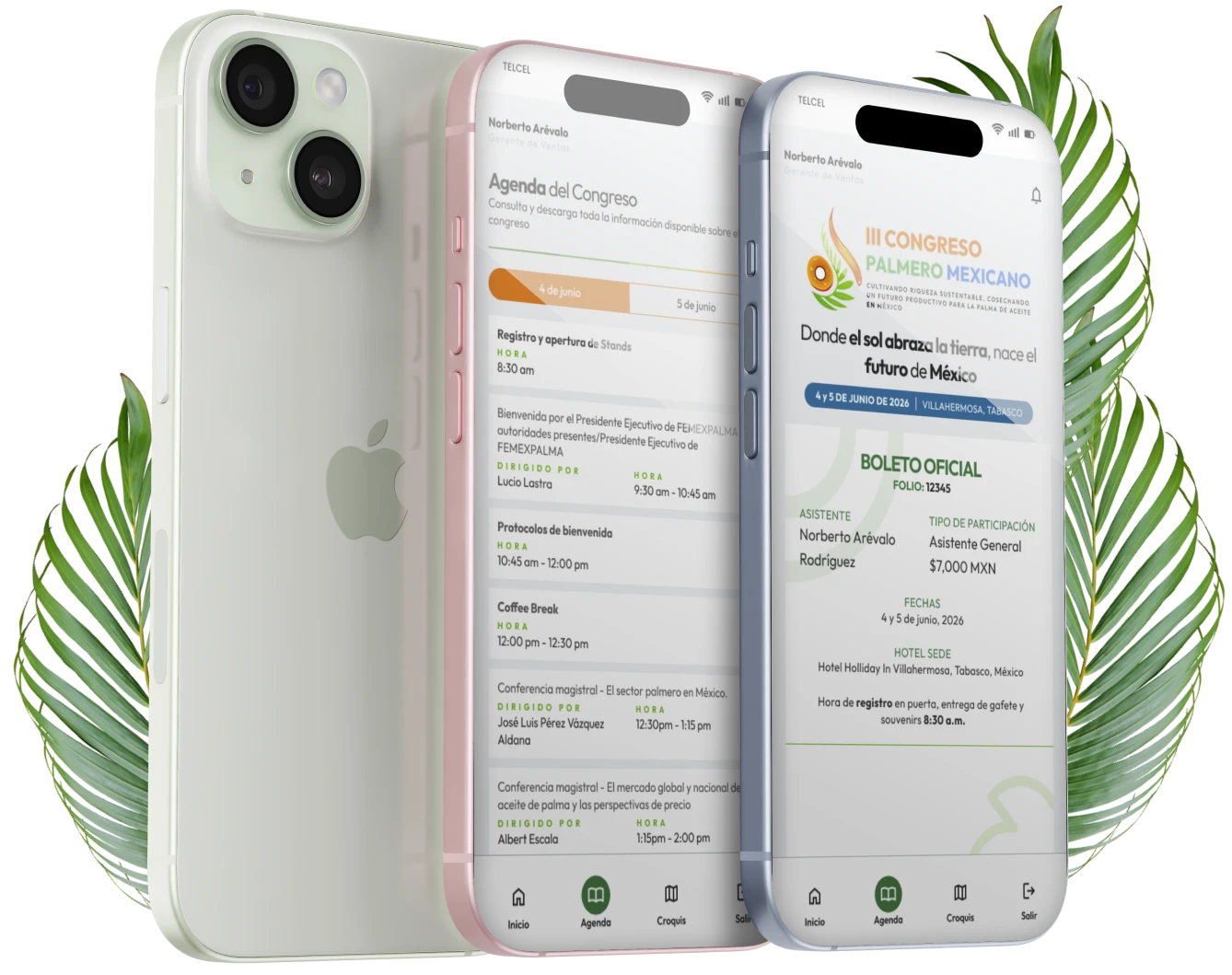 App móvil FEMEXPALMA